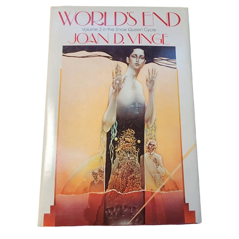 World's End Volume 2 in the Snow Queen Cycle by Joan D Vinge Vintage Hardcover